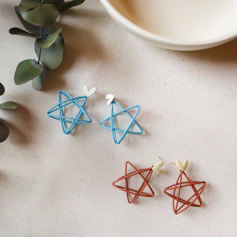 Aretes Estrellas Blue - Imagen 3