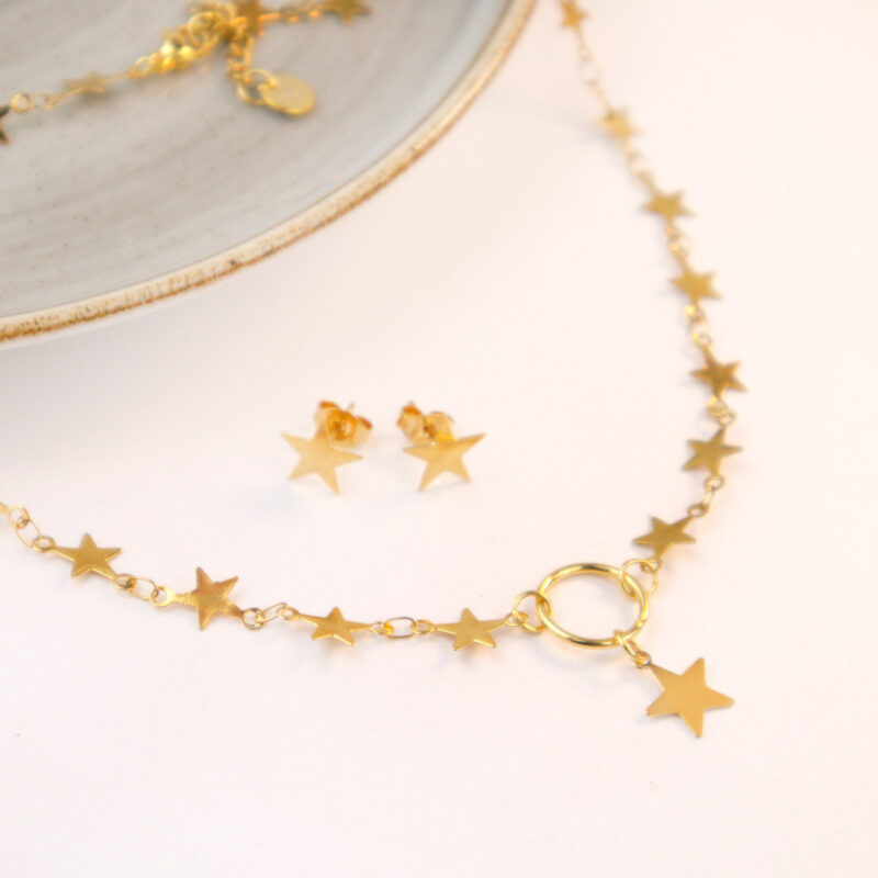 Choker Estrellas Doradas - Imagen 3
